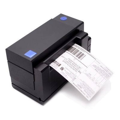 4 inci alamat pengiriman label stiker printer dengan pemotong otomatis